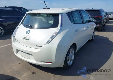 2014 Nissan Leaf Sv из США, поврежденный, VIN 1N4AZ0CP0EC338349